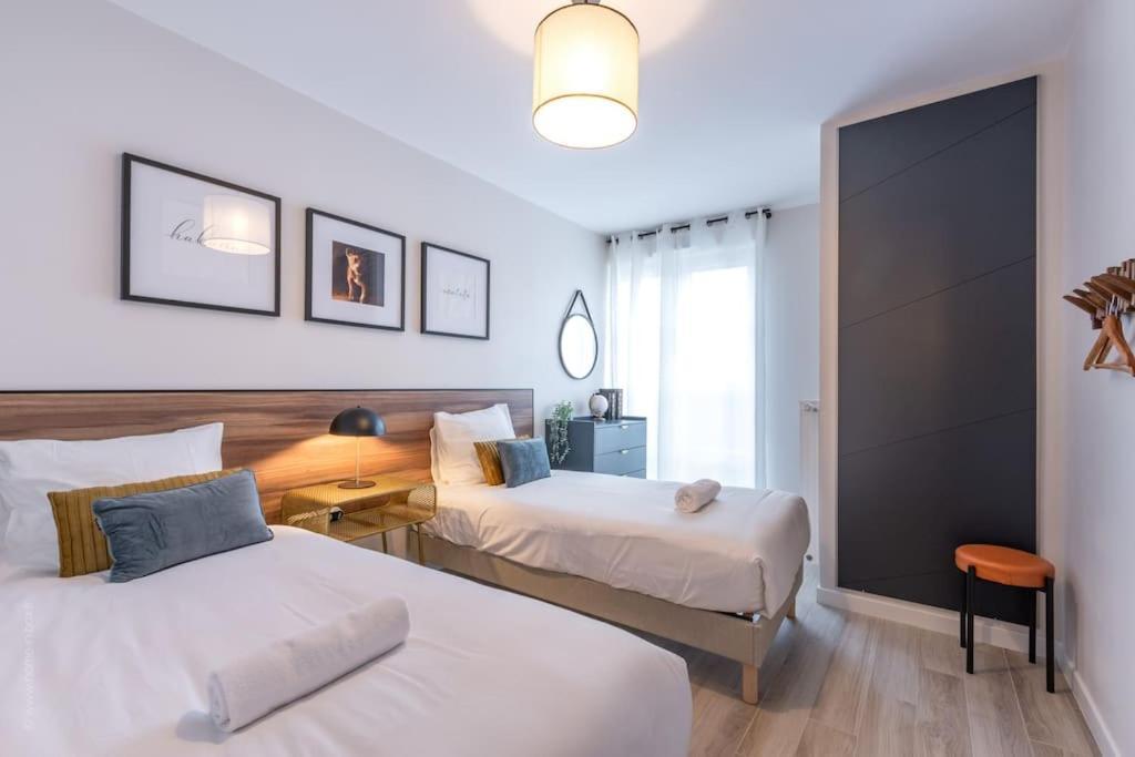 *New* Celeste Appart 6 Pax 5 Min Disney Serris Eksteriør bilde